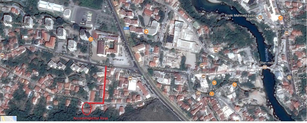 Accommodation Vesa Mostar Ngoại thất bức ảnh
